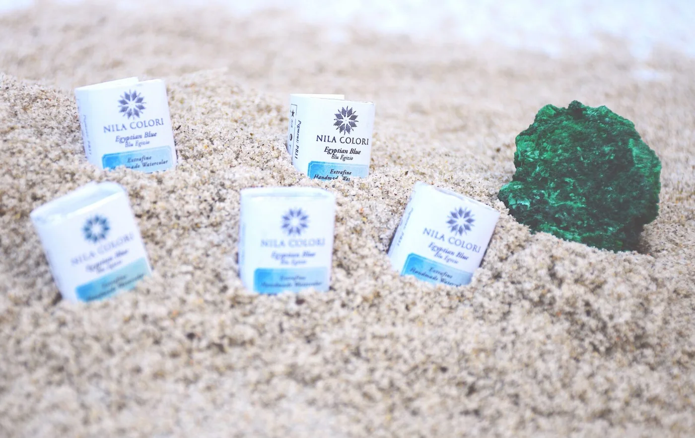 Egyptian Blue, the first artificial pigment in history