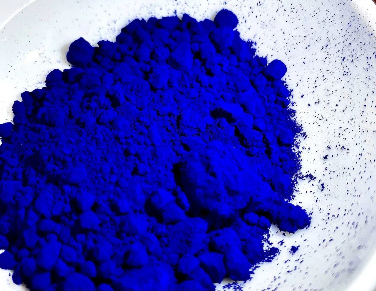 Prussian Blue , the oldest synthetic pigment born from a mistake
